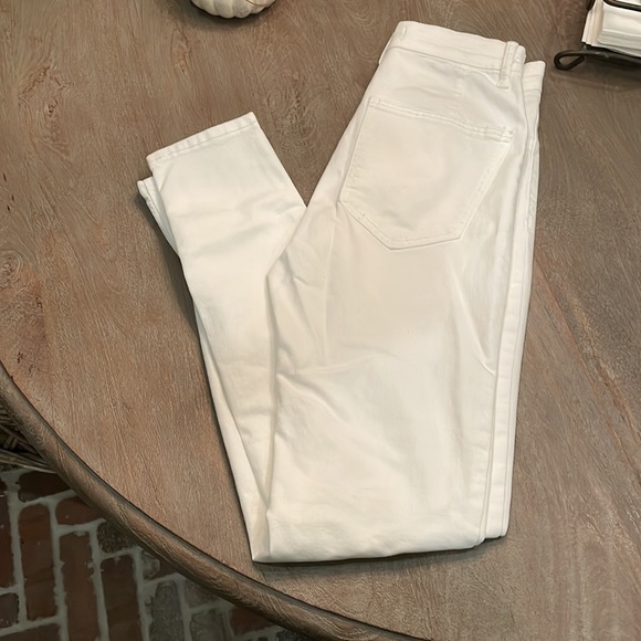 Zara Hi-Rise Sculpt Skinny Jean in White - Picture 4 of 8